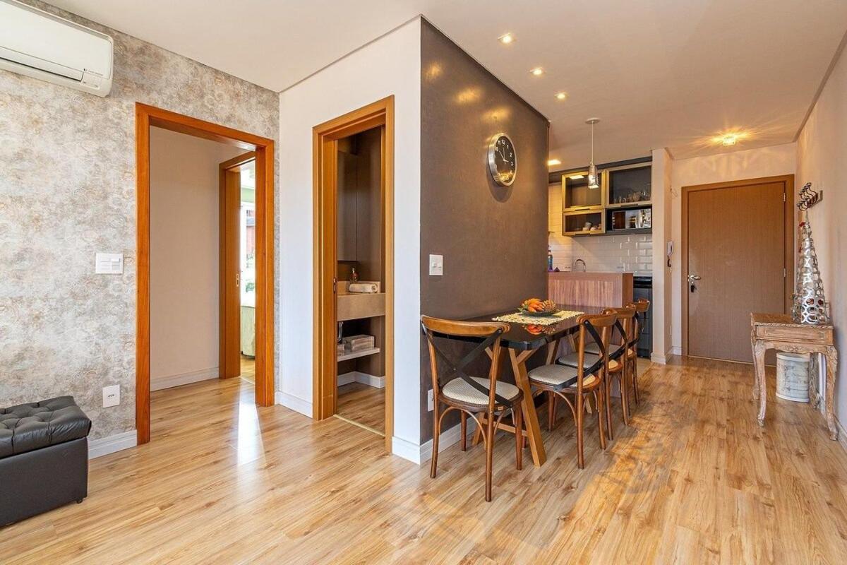 Apartamento Rosa Edificio Giovani Pizetta Gramado Exterior foto