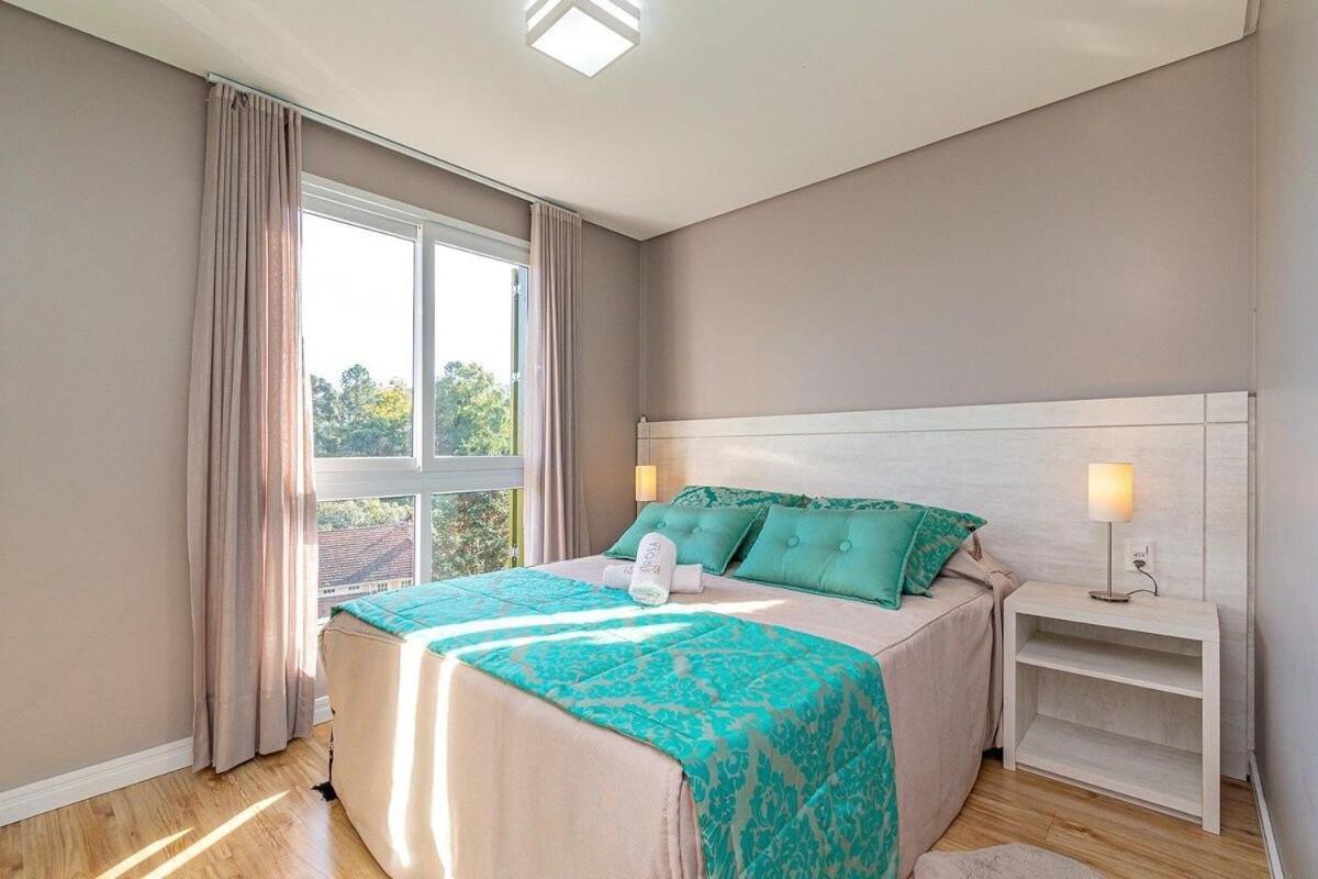 Apartamento Rosa Edificio Giovani Pizetta Gramado Exterior foto